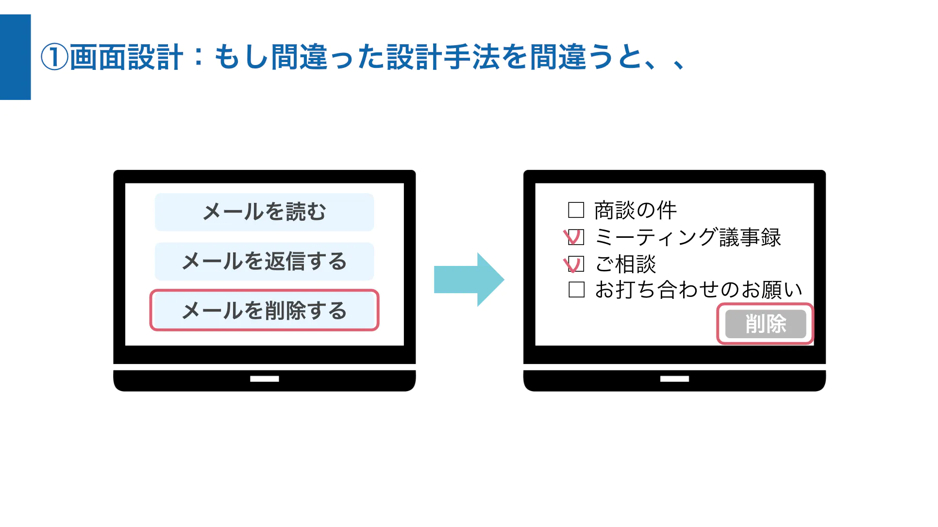 もしUI設計を間違うと？