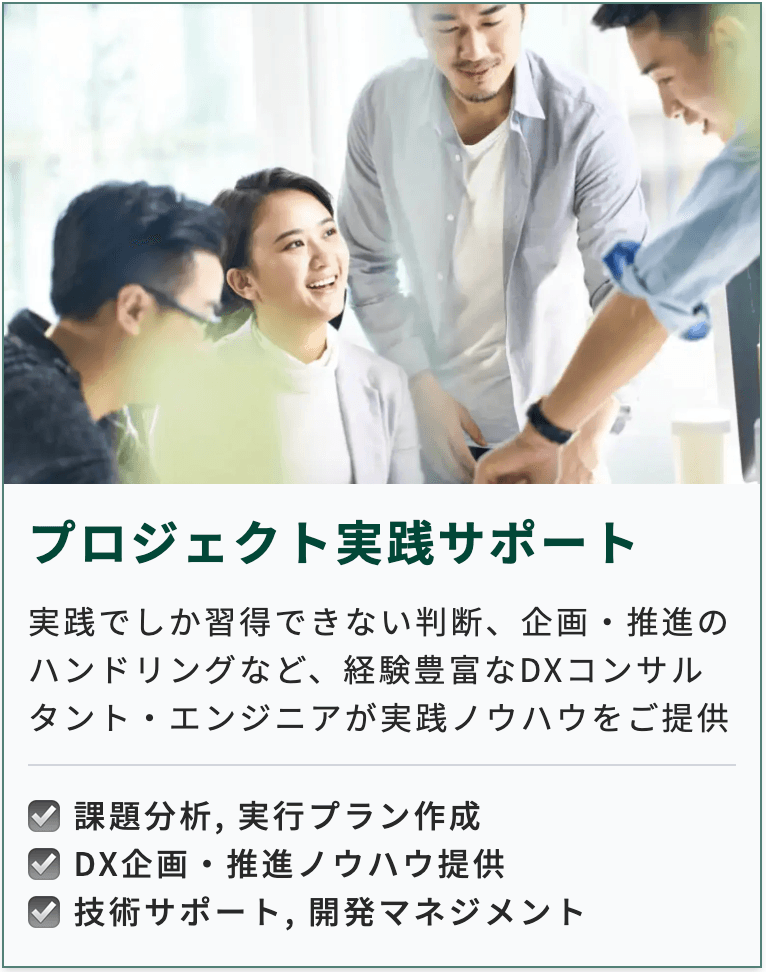 プロジェクト実践サポート